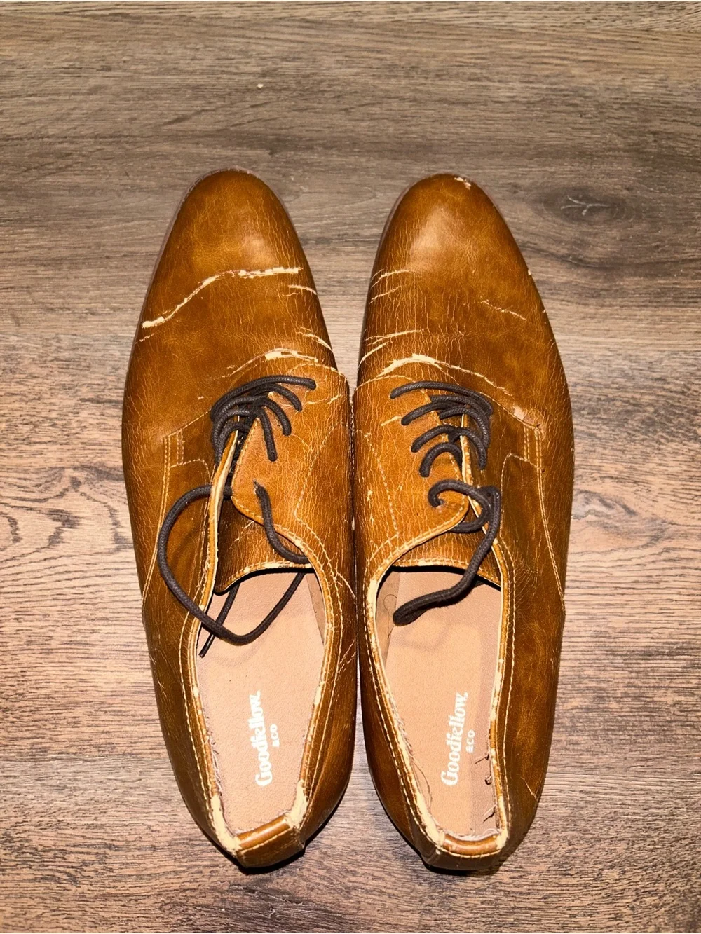 Goodfellow & Co. Benton light brown oxford dress shoes